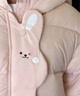 巴拉巴拉balaOne兒童羽絨服男童女童冬連帽外套保暖寶寶三防2025 粉色小兔61314-白鴨絨 120 充絨量84g 曬單實(shí)拍圖