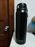 AILUKI日本新款磁彈杯茶水分離泡茶杯保溫杯男磁吸水杯太空杯大容量商務(wù) 睿智黑700ML 曬單實(shí)拍圖