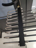 名至折疊褲架不銹鋼多層褲子衣架家用魔術(shù)無(wú)痕褲夾衣柜收納神器褲掛架 高級黑/9桿/不銹鋼支架 爆款升級/德系精工 曬單實(shí)拍圖