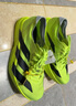 阿迪達斯（adidas）男 跑步系列 ADIZERO ADIOS PRO 4 M 跑步鞋 JR6364 亮檸檬黃 42 曬單實(shí)拍圖
