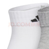 阿迪達斯 Adidas 男襪女襪三雙裝舒適休閑運動(dòng)襪子 JC9270 曬單實(shí)拍圖