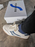 森達板鞋男運動(dòng)跑步鞋阿甘男德訓鞋ZYC05CM4 白色藍 41 曬單實(shí)拍圖