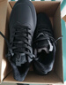 鴻星爾克凌躍2跑鞋加絨款冬季新款保暖棉鞋跑步鞋緩震加棉運動(dòng)鞋子男鞋 正黑 43 曬單實(shí)拍圖