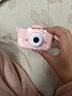 普獸拍立得兒童相機打印彩色照片男女孩生日禮物歲玩具3-6-10新年禮物 粉色5000W高清雙攝+導出打印+32G 曬單實(shí)拍圖