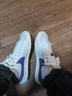 新款純原blazer Low開(kāi)拓者板鞋帶男女大勾低幫百搭情侶休閑運動(dòng)鞋 NK白寶藍 45 曬單實(shí)拍圖
