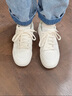 李寧月白2.0|板鞋男女鞋低幫增高柔軟回彈透氣小白鞋秋冬季休閑運動(dòng)鞋 米白色(276女款)-5 36 曬單實(shí)拍圖