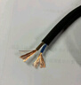 冠遠室外防水耐磨國標RVV2芯1.0平方電源線(xiàn)1平方多股銅芯軟護套線(xiàn) GY-RVV2*1.0  黑色 100米 曬單實(shí)拍圖