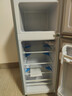 志高（CHIGO）雙門(mén)冰箱家用小型一級能效辦公室出租房宿舍用雙開(kāi)門(mén)中型二門(mén)電冰箱節能省電 一級能效-擱架款128L【冷藏四層 冷凍一層】 曬單實(shí)拍圖