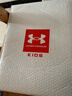 安德瑪（Under Armour）童裝圓領(lǐng)短T恤印花休閑短袖T恤男夏款寬松中大童運動(dòng)上衣 白色 160 曬單實(shí)拍圖