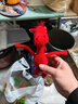 米樂(lè )秀2026馬年吉祥天選黑馬小馬毛絨玩具包包掛件鑰匙扣公仔 【高冷黑馬/紅愛(ài)心毛衣】 曬單實(shí)拍圖