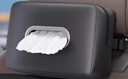 歐特凱樂(lè )車(chē)載紙巾盒高檔皮革扶手箱車(chē)內掛式多功能車(chē)內遮陽(yáng)擋抽紙盒 曬單實(shí)拍圖