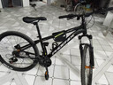 鳳凰免安裝山地自行車(chē)成人男女學(xué)生可鎖減震變速油碟雙培林軸承山地車(chē) 黑色/鋁合金培林軸承/全組裝 26英寸（身高155-180左右） 油碟/24速禧瑪諾M315指撥+TZ500變速 曬單實(shí)拍圖