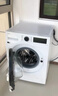 三星（SAMSUNG）【官翻機】10公斤AI神5系滾筒洗衣機全自動(dòng)超薄大容量變頻電機一級能效蒸汽除菌筒自潔洗衣機 10公斤 月光白 WW10DG5U24AWSC 曬單實(shí)拍圖