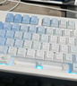 邁從（MCHOSE） G98 V2客制化機械鍵盤(pán)gasket結構三模2.4G/有線(xiàn)/藍牙hifi全鍵熱插拔電競游戲辦公電腦平板 G98 V2 星海藍-冰藍軸 曬單實(shí)拍圖