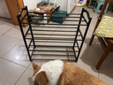 鞋架子家用門(mén)口多層出租房用入戶(hù)門(mén)宿舍塑料室內好看鞋柜結實(shí)收納 4層升級-加寬60CM 曬單實(shí)拍圖