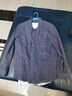 七匹狼長(cháng)袖襯衫男士春秋純棉休閑親膚簡(jiǎn)約通勤上衣男裝 深藍 XL 曬單實(shí)拍圖