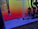 老漁匠二代魚(yú)缸背景燈南美缸水草缸水族箱觀(guān)賞照明rgbw漸變發(fā)光板 RGBW背景燈板60*40cm（關(guān)燈黑色） 曬單實(shí)拍圖