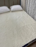 紅豆（Hodo）羊毛床墊鋪墊家用臥室冬季羊羔絨毛毯?jiǎn)稳硕旒雍癖Ｅ瘔|被床褥子 升級加厚款-白色【100%澳洲進(jìn)口羊毛】 150*200cm【品質(zhì)純正 蓄熱升溫】 曬單實(shí)拍圖