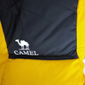 駱駝（CAMEL）【迪麗熱巴同款】羽神短款羽絨服熱反射升溫保暖加厚連帽面包服 幻影黑/香芒黃，男女，734CA6B605E M 曬單實(shí)拍圖