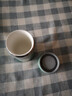 陶瓷保溫杯非涂層真陶瓷內膽水杯便捷桌面泡茶杯密封防漏寬口杯子 淺綠色 曬單實(shí)拍圖