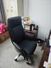 富凱真頭層牛皮老板椅總裁椅 辦公椅沙發(fā)椅大班電腦椅A2018黑 曬單實(shí)拍圖