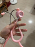 史必銳專(zhuān)業(yè)醫用進(jìn)口聽(tīng)診器聽(tīng)心肺呼吸雜音胎心測血壓輕巧型雙面501粉色 曬單實(shí)拍圖