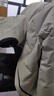 鴨鴨【大師剪裁系列】羽絨服女短款2025冬季新款戶(hù)外防寒保暖外套MY 米灰色 XL (170) 曬單實(shí)拍圖
