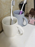 全季酒店同款洗漱杯家用衛生間情侶刷牙缸杯子賓館陶瓷漱口杯套裝 全季灰白一對 曬單實(shí)拍圖