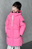 MiniPeace 太平鳥(niǎo)童裝冬新中性羽絨服FFACF4628 糖果粉 160 曬單實(shí)拍圖