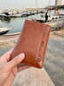 GIOIO卡包證件包護照包多功能收納包駕駛證男女旅行機票護照夾錢(qián)包一體 棕色 多功能卡包 曬單實(shí)拍圖