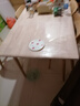 蕭眾實(shí)木餐桌椅組合家用小戶(hù)型北歐長(cháng)方形橡木現代簡(jiǎn)約餐廳吃飯桌子 130*80單桌+四椅（路易斯原色） 曬單實(shí)拍圖