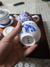 末都景德鎮手繪青花瓷茶壺陶瓷全手工中式玲瓏功夫單茶壺家用泡茶壺 掇球壺【225ml】 曬單實(shí)拍圖