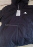 駱駝（CAMEL）薄絨風(fēng)衣男戶(hù)外防潑水防風(fēng)夾克外套 J13CZ0L7070A 墨藍 L 曬單實(shí)拍圖