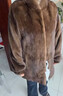 BESNOS意大利品牌進(jìn)口天鵝絨中長(cháng)款水貂皮草挽袖整貂女貂皮大衣皮草外套 咖啡色 2XL 【適合121-130斤】 曬單實(shí)拍圖