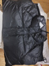 啄木鳥(niǎo)（TUCANO）羽絨服男冬季男款外套立領(lǐng)防寒加厚保暖短款休閑男裝 黑色 XL 曬單實(shí)拍圖