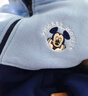 迪士尼（Disney）男童女童卡通時(shí)尚休閑百搭舒適親膚保暖搖粒絨外套兒童童裝 深藍淺藍拼色米奇 90 （建議15-24個(gè)月身高80-90cm) 曬單實(shí)拍圖