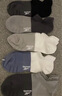 銳步（Reebok）襪子男女夏短襪船襪運動(dòng)防滑隱形襪棉襪網(wǎng)眼學(xué)生10A抑菌青少年薄 曬單實(shí)拍圖