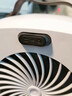 迷你暖風(fēng)機壁掛式取暖器家用小型便攜快速制熱靜音宿舍臥室取暖器 白色提手暖風(fēng)機 【傾倒斷電/即開(kāi)即熱】 曬單實(shí)拍圖