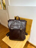 布加迪（BUGATTI）雙肩包女生書(shū)包軟皮大容量百搭上班電腦包背包 棕色【品牌禮盒裝】        贈送品牌口紅 曬單實(shí)拍圖