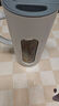 UKA玻璃水壺涼水壺冷水壺耐高溫大容量家用泡茶壺開(kāi)水壺 白色 曬單實(shí)拍圖