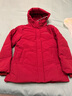 波司登（BOSIDENG）25新款冬季羽絨服女款短款連帽90絨新年紅騏驥紅外套B250245128 【新年紅】醇酒紅1856-送長(cháng)輩 M 165/88A 體重約110-120斤 曬單實(shí)拍圖