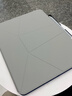 moft適用蘋(píng)果ipad air7保護套ipad pro保護套磁吸支架雙面夾通用mini7/6桌面增高支架平板支架帶筆槽 巖石灰 iPad Pro M4/M5【13英寸】 曬單實(shí)拍圖