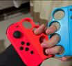 探咖switch網(wǎng)球拍sports健身環(huán)NS游戲手柄體感運動(dòng)套裝羽毛球馬里奧joycon有氧拳擊3握把拳套手環(huán)配件 Switch有氧拳擊握把-藍紅1對裝 曬單實(shí)拍圖