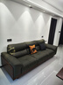 林氏家居橡木實(shí)木客廳沙發(fā)2025新款真皮頭層牛皮復古家具可可系列PS621 曬單實(shí)拍圖