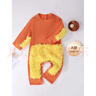 明月歸爬爬服嬰兒爬行服防臟擦地秋冬爬爬衣服嬰兒拖把服戶(hù)外爬爬褲夏季 桔色拖地爬行服長(cháng)袖80碼 均碼 80cm-100cm 曬單實(shí)拍圖