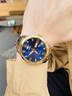 歐品客勞力瑞士手表男士全自動(dòng)機械表商務(wù)進(jìn)口金表防水十大名牌新款男表 間金藍面-典藏版原裝進(jìn)口 42.5mm 直徑 曬單實(shí)拍圖