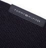 Tommy Hilfiger【羊毛混紡】秋冬男裝休閑百搭條紋流蘇溫暖針織圍脖圍巾 藏青色DW6 OS 曬單實(shí)拍圖