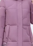 鴨鴨（YAYA）媽媽羽絨服女冬中年女款中老年女裝冬裝洋氣短款連帽加厚時(shí)尚外套 曬單實(shí)拍圖