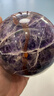 明恩天然紫水晶球擺件原石打磨紫色水晶球風(fēng)水擺件紫氣東來(lái)辦公室喬遷 【掌柜推薦】紫色原礦水晶球 約10cm 曬單實(shí)拍圖