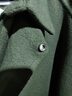 速寫(xiě)男裝秋折扣新品冬新款毛呢夾克寬松翻領(lǐng)通勤外套潮流休閑簡(jiǎn)約 310灰軍綠 S 曬單實(shí)拍圖